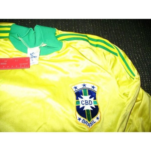 Brazil Adidas 1977 1978 Soccer Vintage Jersey M - Picture 4 of 4